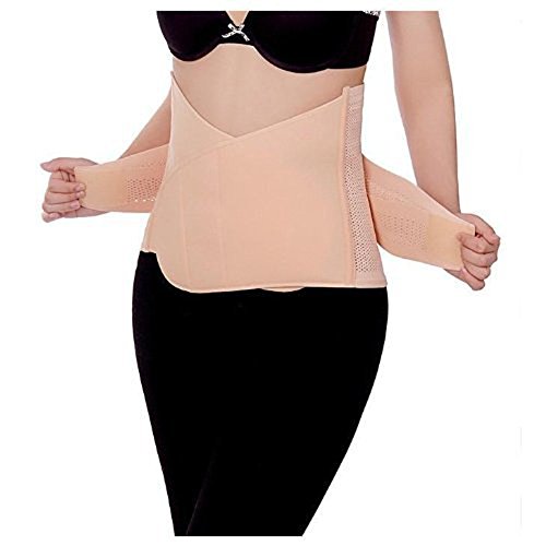 Cintura el¨¢stica transpirable Butterme cintur¨®n reductor postparto - recuperaci¨®n apoyo ce?idor Post benzonatato despu¨¦s del nacimiento abdomen cintur¨®n Quemagrasas adelgazas musaca formateur banda Tag Size L
