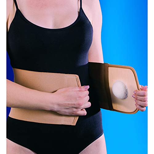 Cinturón de Hernia Umbilical - Carpeta Abdominal - Cinturón de Hernia Umbilicus (XXLarge 110-120)