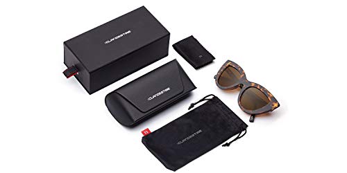 CLANDESTINE Gatto Habana Brown - Gafas de sol de Nylon HD de Hombre & Mujer