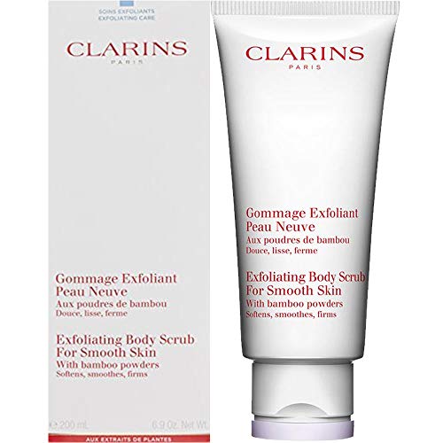 Clarins 200ml Exfoliating Body Scrub for Smooth Skin (with bamboo powders, softens, smoothes and firms)