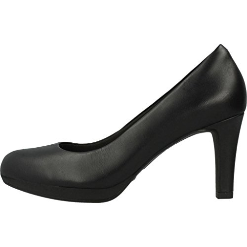 Clarks Adriel Viola, Zapatos de Tacón para Mujer, Negro (Black Leather), 37.5 EU
