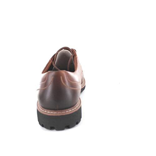 Clarks Batcombe Hall Derby - Zapatos de Cordones  para Hombre, Marrón (Dark Tan Lea), 41 EU