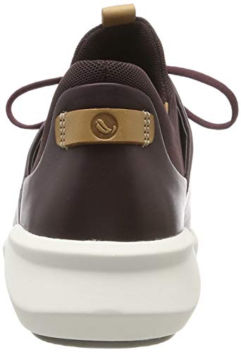 Clarks Un Rio Lace, Zapatillas, Marrón (Aubergine Lea Aubergine Lea), 39 EU