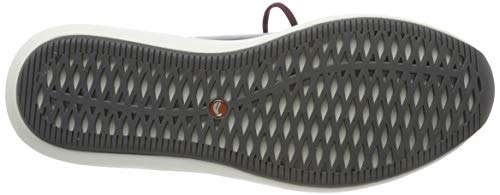 Clarks Un Rio Lace, Zapatillas, Marrón (Aubergine Lea Aubergine Lea), 39 EU