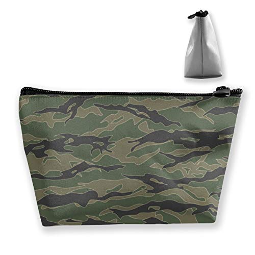 Classic Tiger Stripe - Neceser de viaje multifunción con diseño de camuflaje