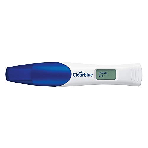 Clearblue - Test de embarazo digital con indicador de las semanas - Paquete con 2 test