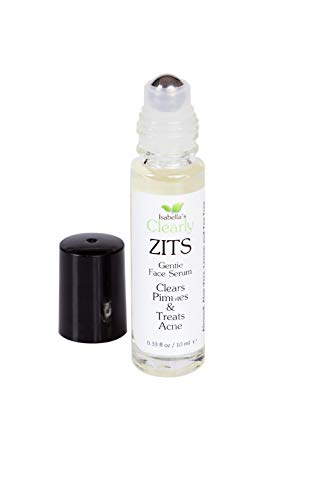 Clearly ZITS, Poderoso y Suave Tratamiento Natural para el Acné para una Piel Clara. Proteger la Piel Seca, Hidratar, Curar la Irritación para Prevenir Cicatrices. Árbol de Té, Limón, Aloe Vera.