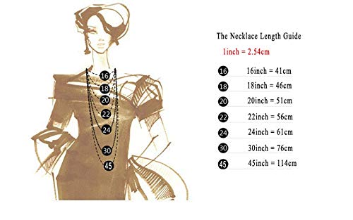 CLEARNICE Llamador De Ángeles Patrón De Color Dulce México Bola Sonidos Agradables Porcelana Armonía Embarazo Bola Colgante Collar Mujeres Joyas Cadena Longitud 45 Cm