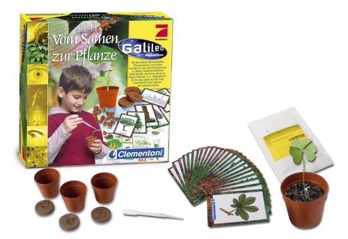 Clementoni 5690466 - Caja de experimentos de botánica [Importado de Alemania]