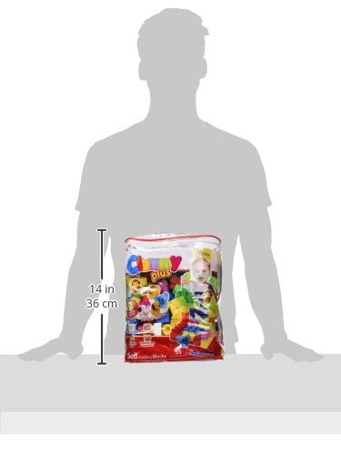 Clementoni - Clemmy Plus Bolsa con 48 bloques (17136.8)