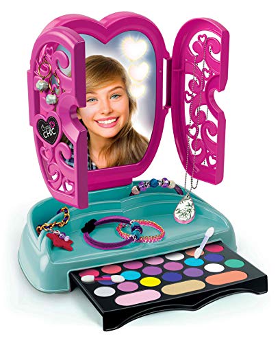 Clementoni Crazy Chic- Tocador de Maquillaje, Multicolor (18541)