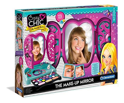 Clementoni Crazy Chic- Tocador de Maquillaje, Multicolor (18541)