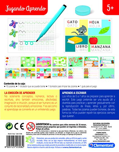 Clementoni - Juego Aprendo a escribir (55308)