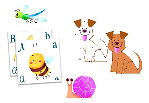 Clementoni- Juego Educativo aprende a Escribir, Multicolor, Miscelanea (65599.1)