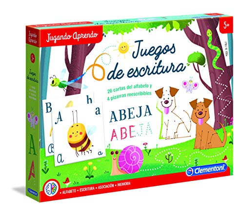 Clementoni- Juego Educativo aprende a Escribir, Multicolor, Miscelanea (65599.1)