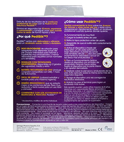 Clenosan Beauty-Tech Pedisilk Lima Eléctrica Antidurezas - 255 gr