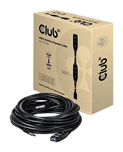 Club 3D Activo - Cable repetidor (USB 3.0, 5 Metros)