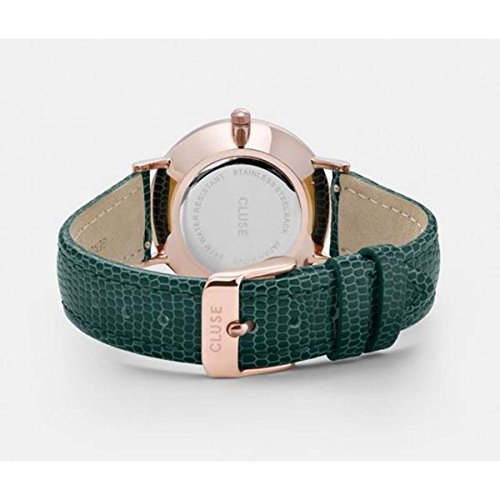 CLUSE Reloj Analógico para Mujer de Cuarzo con Correa en Cuero CL30052