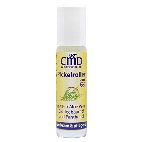 CMD Pickel Roller con aceite de árbol de té cultivo ecológico 10 ml