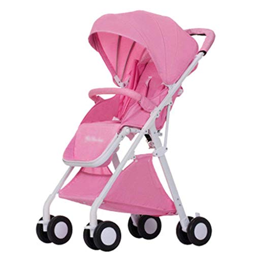 Cochecito De Bebé, Cochecito Cochecito Travel System Cochecito De Bebé Del Carro Puede Acostarse Puede Sentarse Ligera Doblar A Prueba De Explosiones De La Rueda De La Carretilla, Z039YX ( Color : B )