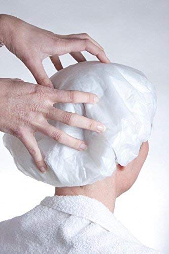 Cocune - Gorro de ducha para lavar el pelo del paciente, sin jabón, sin agua, sin aclarado