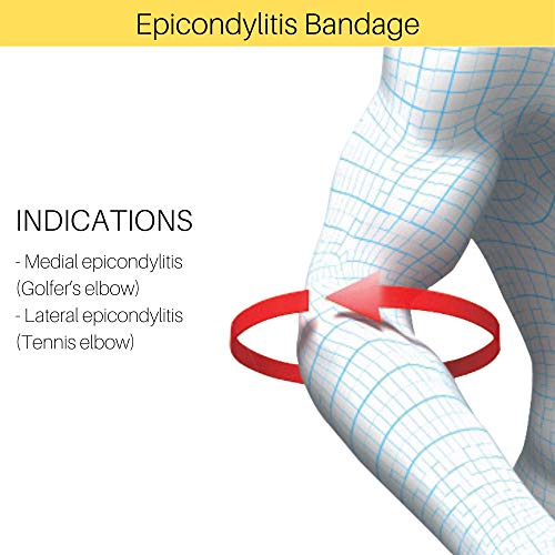 Codera de tenis con almohadilla de compresión, codera ajustable para mujeres y hombres, soporte para codo de tenis y golfistas, epicondilitis lateral y medial
