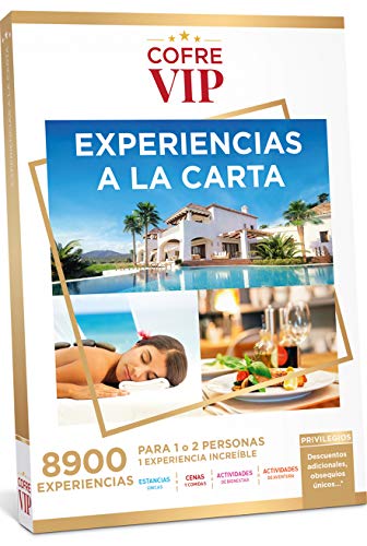 CofreVIP Caja Regalo EXPERIENCIAS A LA Carta 8.900 Actividades a Elegir en España y Europa para 1 o 2 Personas.
