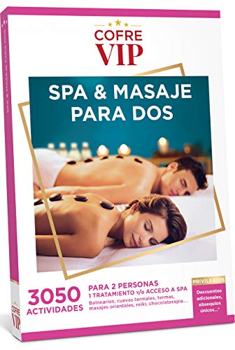 CofreVIP Caja Regalo SPA Y Masaje para Dos 3.050 Actividades a Elegir para Dos Personas.