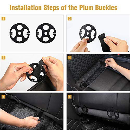 Cojin Asiento Coche, Funda Asiento Coche Universal Espuma de Memoria Súper Suave Cómodo para Vehículos,Cojín Asiento Oficina Alivio del Dolor de la Ciática