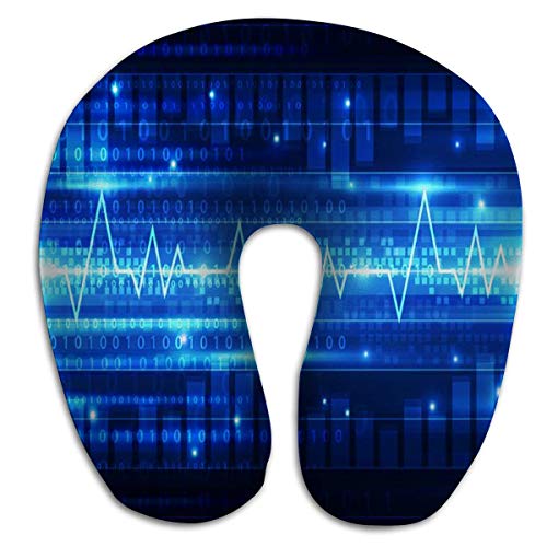 Cojín en Forma de U cómodo, innovación ferviente del electrocardiograma del extracto del Cuello de la Espuma de la Memoria de la Almohada del Viaje