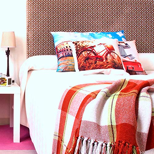 Cojines Personalizados con Fotos y Texto | Tejido Tacto algodón | Relleno Incluido | Tamaño 40x40 cm