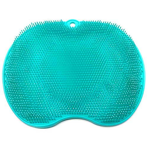 Colchoneta de Masaje para pies, FANDE Cepillo de pie con Ventosa, Alfombrilla para Lavar Los Pies de baño Alfombrilla Antideslizante para Lavado Limpieza de pies Piel Muerta