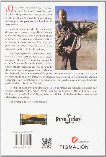 Colin Arthur. Criaturas, maquillajes y efectos especiales