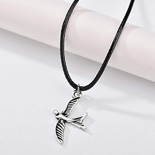 Collar El Último Collar De Mujeres De Modelado De Golondrina Simple, Cadena De Cuerda, Compromiso, Collar De Estilo De Moda, Joyería para Mujeres