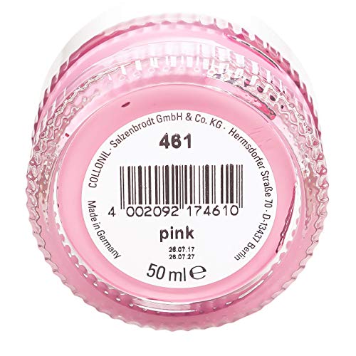 Collonil Cuero Cremas pulido para zapatos botas y cuero Apparel - Rosa, 50 ml