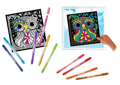 Color in Stained Glass-Activit [With Marker] (Klutz)