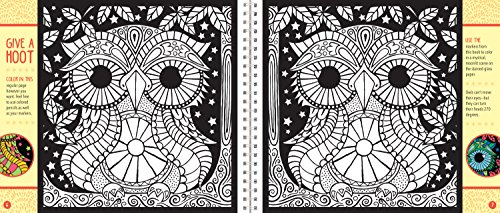 Color in Stained Glass-Activit [With Marker] (Klutz)