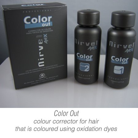 Color Out - Hair colour corrector ( remover ) for oxidation dyes by ArtX
