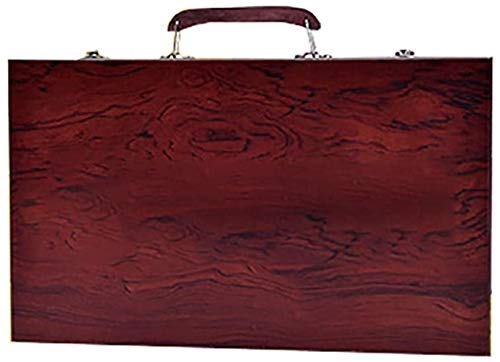 Colorear materiales de arte Conjunto de Arte en Dibujo Y Pintura Más Caso portátil en un compacto sistema de la pluma y Juntas Doodle del garabato (Color: Natural, Tamaño: Tamaño libre), Tamaño: tamañ