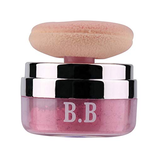 Colorete clifcragrocl,Mujeres, ni?as, cara, mejilla, suave, natural, rubor, colorete, polvo, cosm¨¦tico, con, esponja, 2