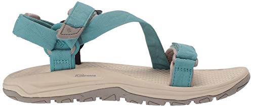 Columbia Big Water II, Sandalias para Mujer, Azul (Teal, Ancient Fossil), 39 EU