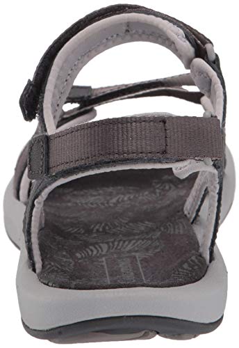 Columbia Kyra III, Sandalias para Mujer, Negro (Shark, Steam), 38 EU