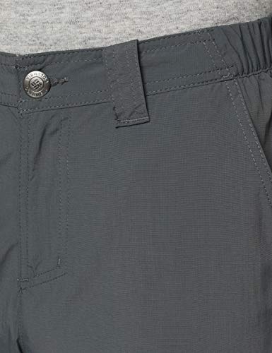 Columbia Silver Ridge II Pantalones de Senderismo Convertibles, Hombre, Gris (Grill), W34/L32