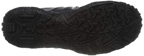 Columbia Woodburn II, Zapatilla Multideporte Hombres, Black (Black, Goldenrod 010), 42.5 EU