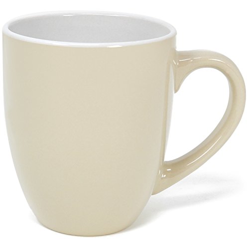 com-four® 4x Juego de tazas de café hecho de cerámica, tazas de café coloridas, cafetera en diferentes colores, 300 ml (04 piezas - colorido)