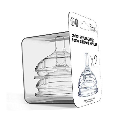 Comotomo - Pezones de repuesto de flujo variable (6 meses y adelante)