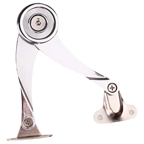 Compás para Puertas Elevables, Bisagras para Muebles de Cocina de la Tapa Apoyo de la Estancia Gabinetes Abatible Mecanismo de Elevación, Paquete de 2