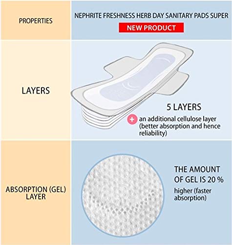 Compresas diarias «Energía de las hierbas» TIANDE 61901, 20 ud