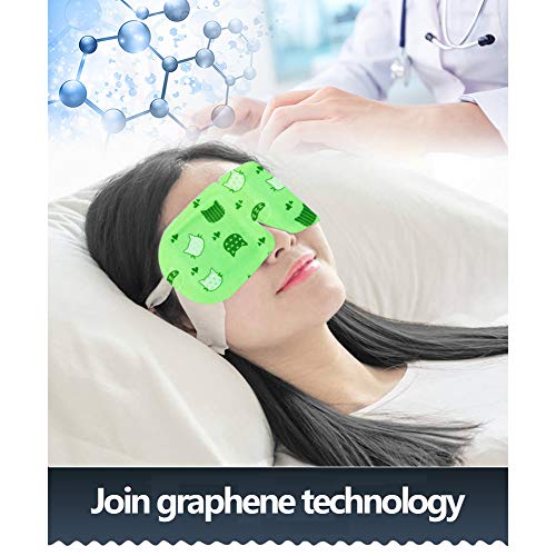 Compresas Para Calentar Los Ojos Con Vapor, Autocalentables, Almohada Para Dormir, Trabajo De Viaje Cuidado De La Salud Crema Para Los Ojos Máscara De Spa Para Ojos Secos Círculos Oscuros(10 Piezas)