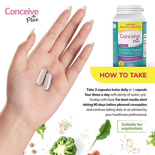 Conceive Plus Women's Ovulation Support 120 cápsulas